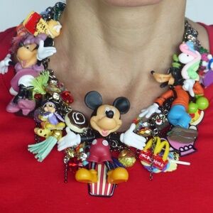 Mickey Mouse Open Handed Necklace
